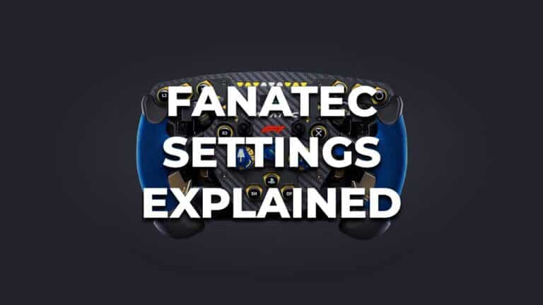 Fanatec Settings Explained